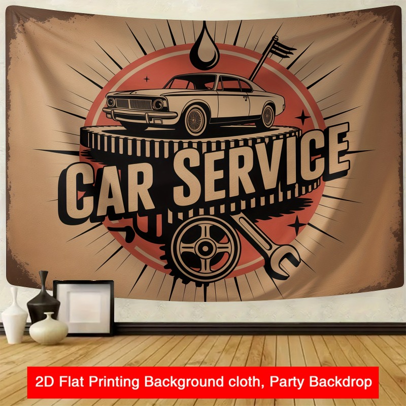 Banner grande retrô para servi - Heavy Equipment In Chinese avaliação e preço