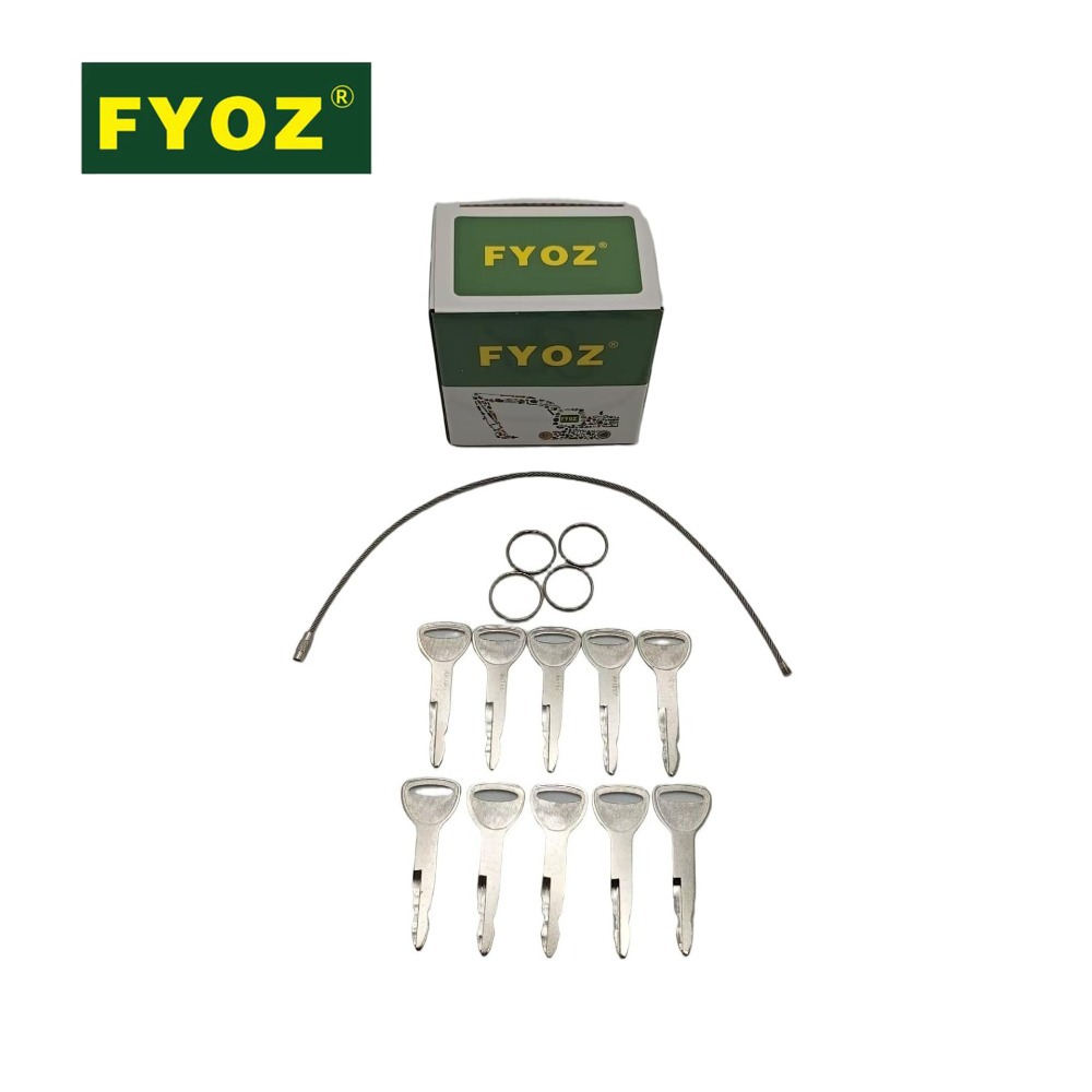 10 Peças Chave A62597 57591-23 - Heavy Equipment Forklift avaliação e preço