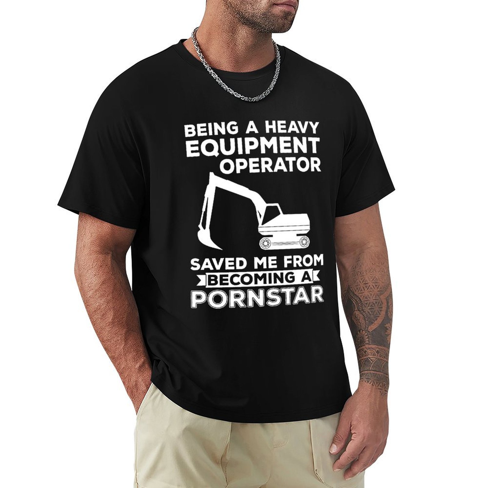 Operador de equipamentos pesad - Heavy Equipment Operator Shirts avaliação e preço