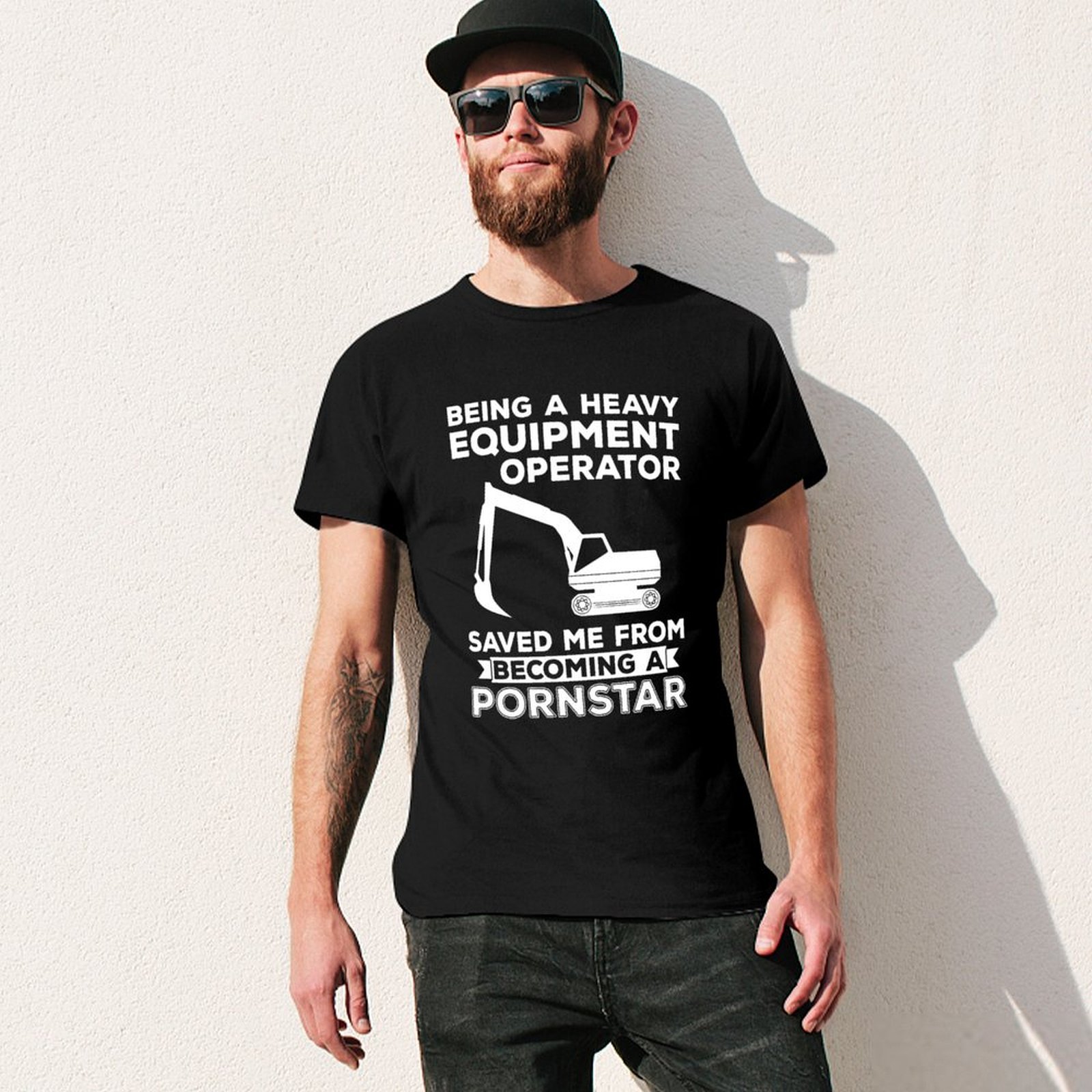 Operador de equipamentos pesad - Heavy Equipment Operator Shirts avaliação e preço