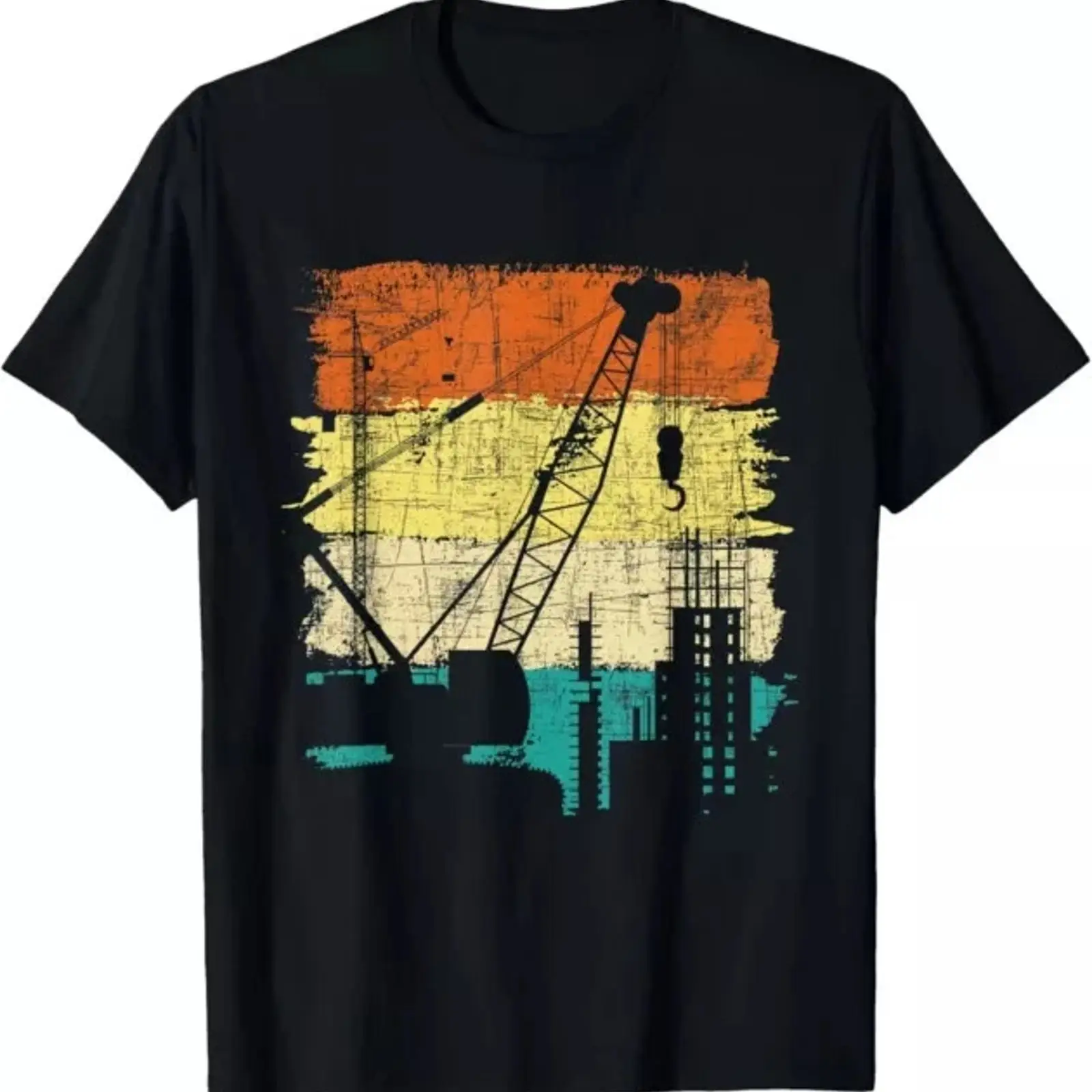 Camiseta Crane Operator Retro  - Heavy Equipment Operator Shirts avaliação e preço