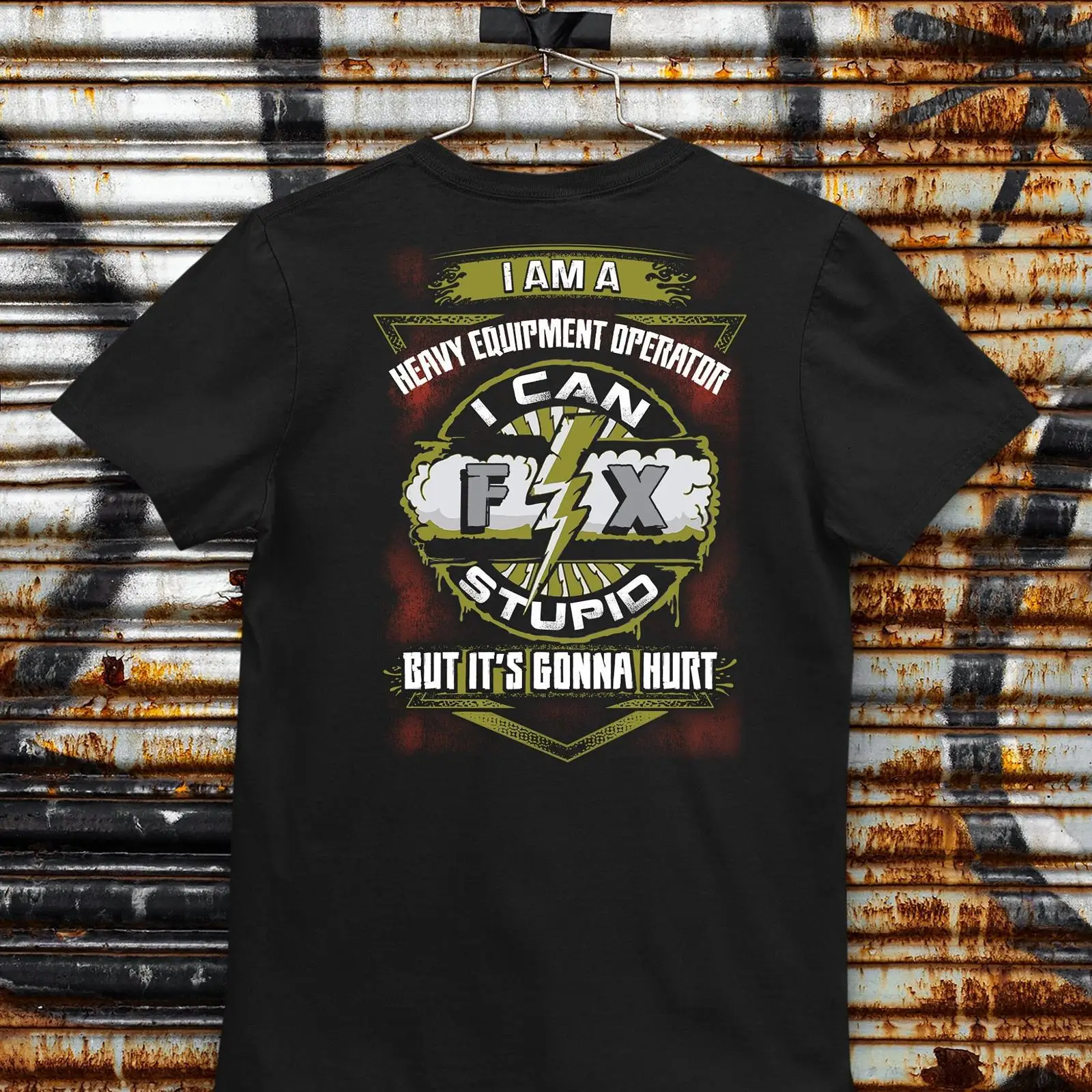 Camiseta Casual Masculina Vint - Heavy Equipment Operator Shirts avaliação e preço